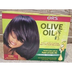 OLIVE OIL BUILD-IN PROTECTION HAIR FULL APPLICATION NO-LYE HAIR RELAXER NORMAL